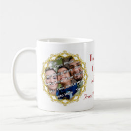 Taza Navidades Ventana Luces Foto Mug