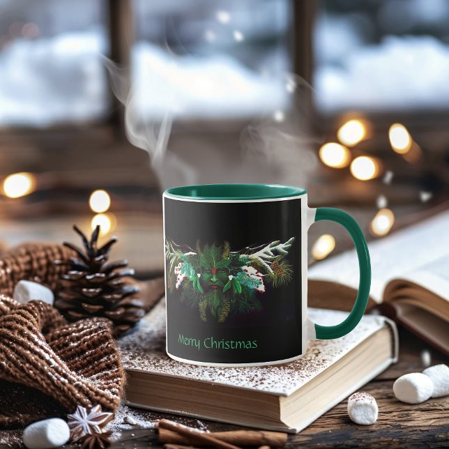 Taza Navidades Winter Green Man (Subido por el creador)
