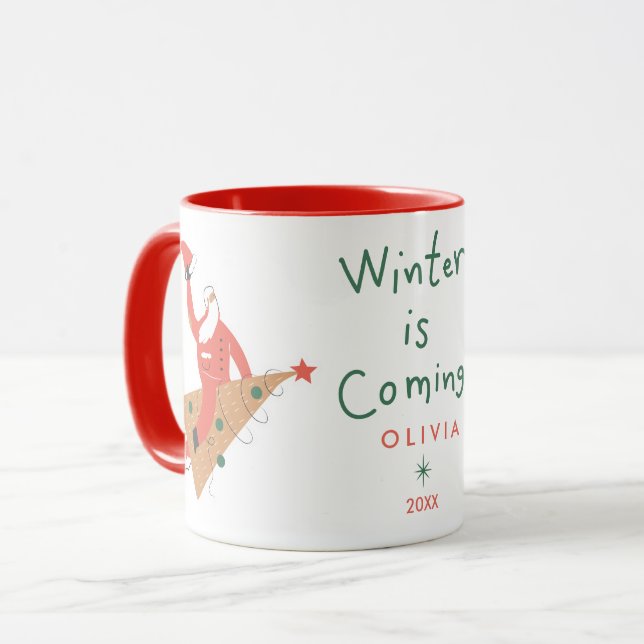 Taza Navideña Adorable (Anverso izquierdo)