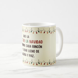 Taza navideña vintage