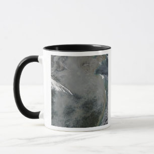 Taza Neblina sobre China del este