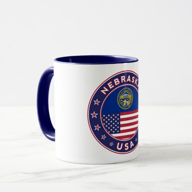 Taza Nebraska (Anverso izquierdo)