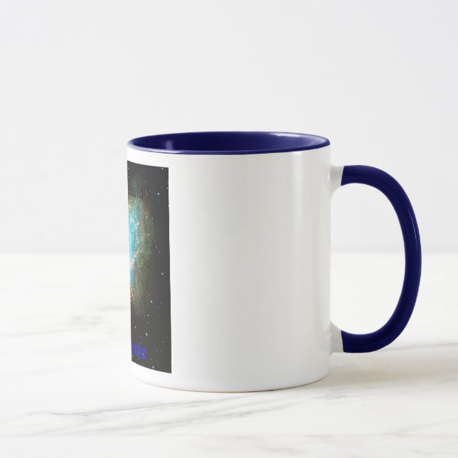 Taza Nebulosa de cangrejo, nebulosa de cangrejo, (Derecha)