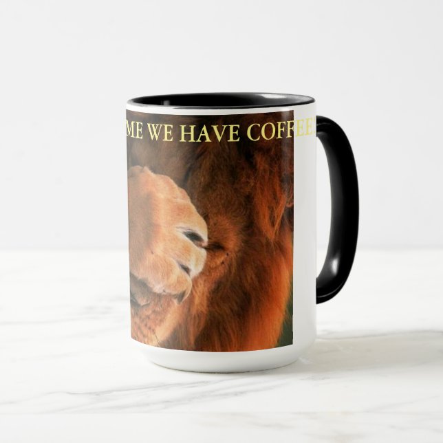 TAZA NECESARIO LION (Anverso derecho)