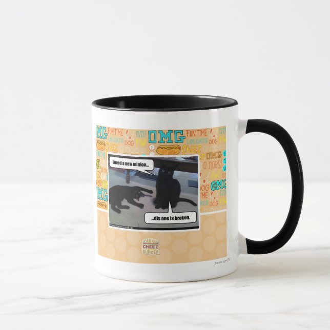 Taza Necesito a un nuevo subordinado (Derecha)