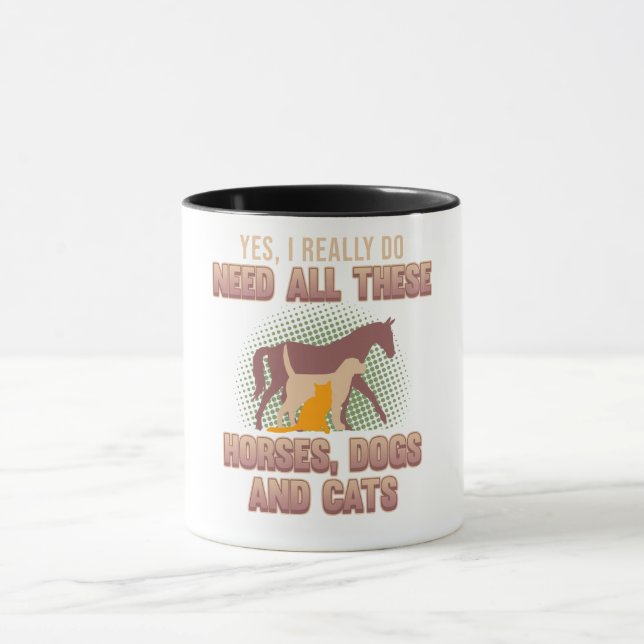 Taza Necesito Todos Estos Gatos Mejor Gato Padre Animal (Centro)
