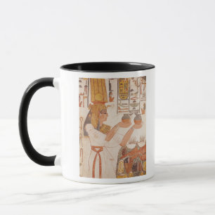 Taza Nefertari que hace un ofrecimiento