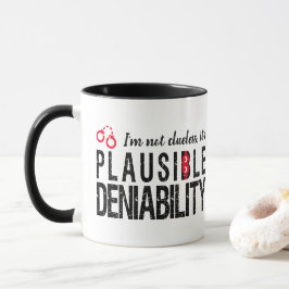 Taza Negabilidad plausible (no despistada) graciosa