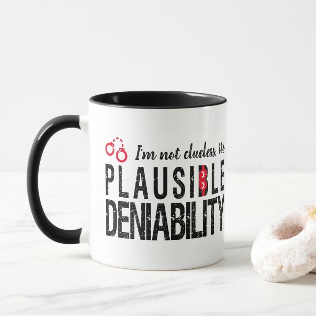 Taza Negabilidad plausible (no despistada) graciosa (Con donut)