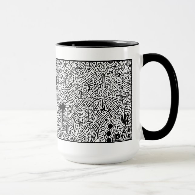 Taza NEGATIVA de la "semilla universal" (sección de la (Derecha)