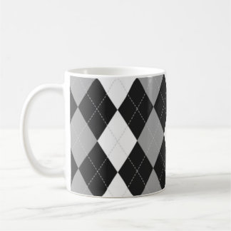 Taza negra de Argyle
