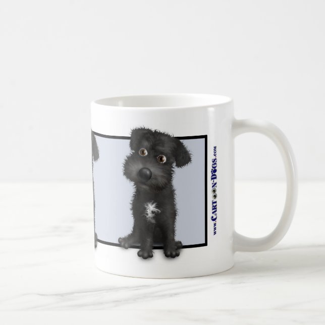 Taza (negra) de Schnoodle (Derecha)