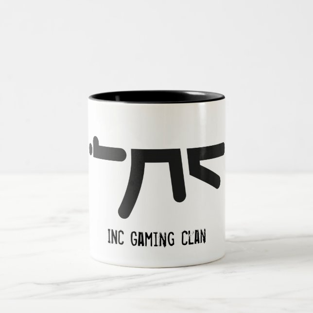 Taza negra del inc. AK47 (Centro)