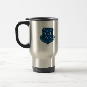 Taza negra del viaje del club de campo del lago