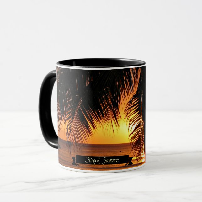 Taza Negril, Jamaica (Anverso izquierdo)