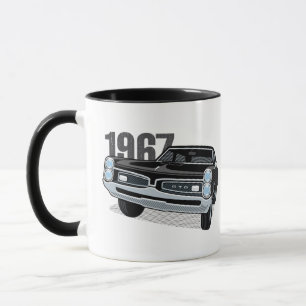 Taza Negro 1967 de Pontiac GTO