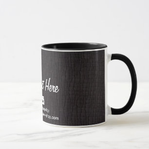 Taza Negro básico, tu texto aquí