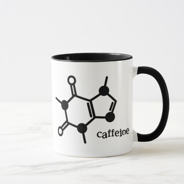 Taza negro del cafeína (Derecha)