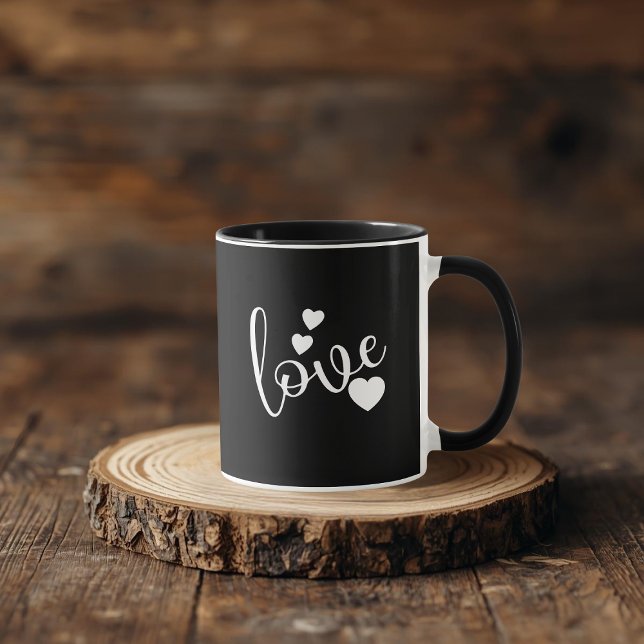 Taza negro y blanco (Subido por el creador)