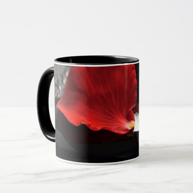 Taza Negro y rojo (Anverso izquierdo)