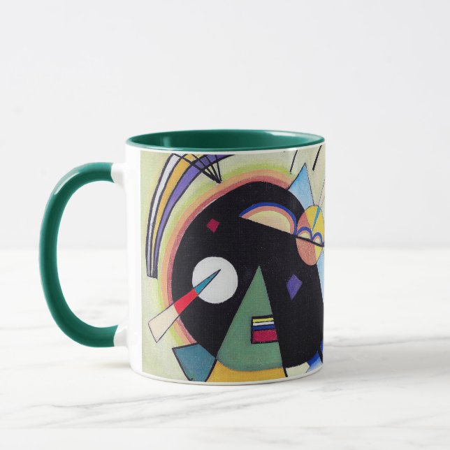 Taza Negro y violeta - Kandinsky (Izquierda)