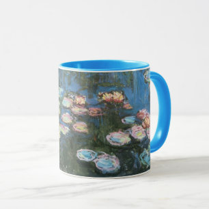 Taza Nenúfares por Claude Monet, Impresionismo Vintage