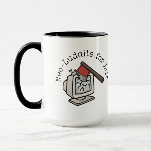 Taza Neo Luddite Mug (Izquierda)