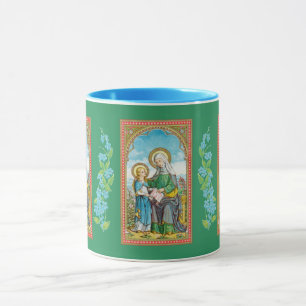 Taza NeoGótica Santa Ana y la joven María (SAU 29)