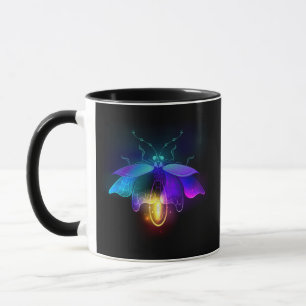 Taza Neon Firefly on black