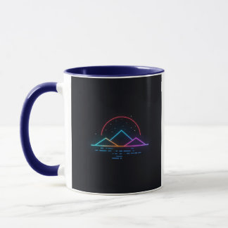 Taza Neon Minimal Winter Aesthetic Design