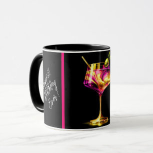 Taza Neon Modern Fiesta Time Personalizado