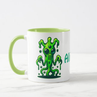 Taza Neon Slime Monster - Diseño Alien Asombroso de Gua