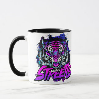 Taza Neon Tiger Urban Streetwear Design
