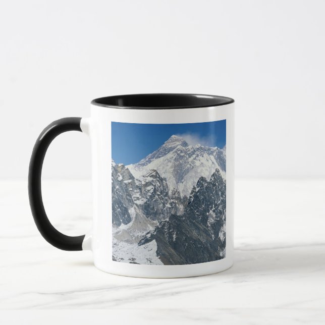 Taza Nepal, Himalaya, vista de Mt Everest de Gokyo (Izquierda)