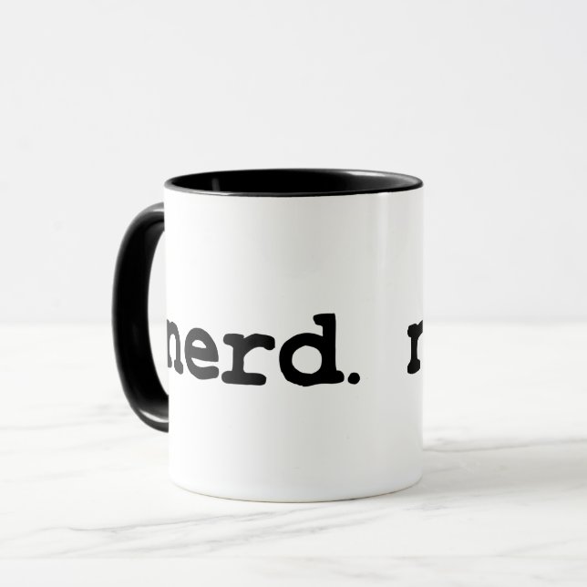 Taza nerd. (Anverso izquierdo)