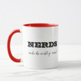 Taza NERDS hacen que el mundo gire