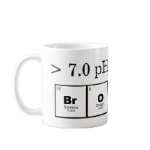 Taza nerdy de la química de "del TRONCO listo