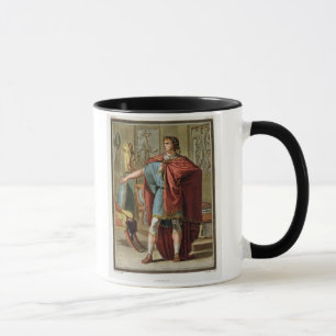 Taza Nero, traje para "Britannicus" por Jean Racine,