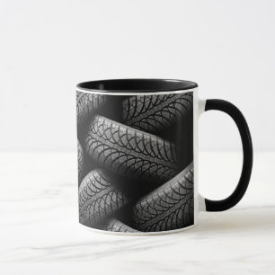 Taza Neumáticos para coches negros