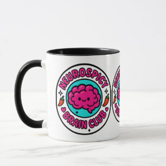 Taza Neurospicy Brain Club Inclusive Neurodivergent
