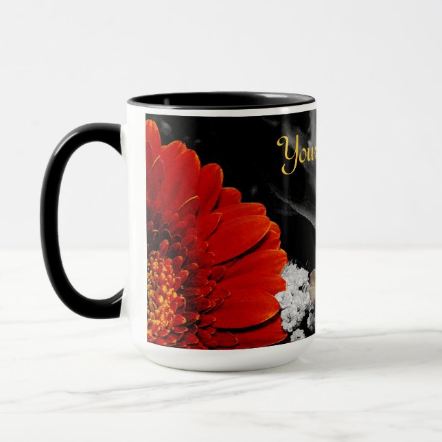 Taza Neutrale Blumendesign (Izquierda)