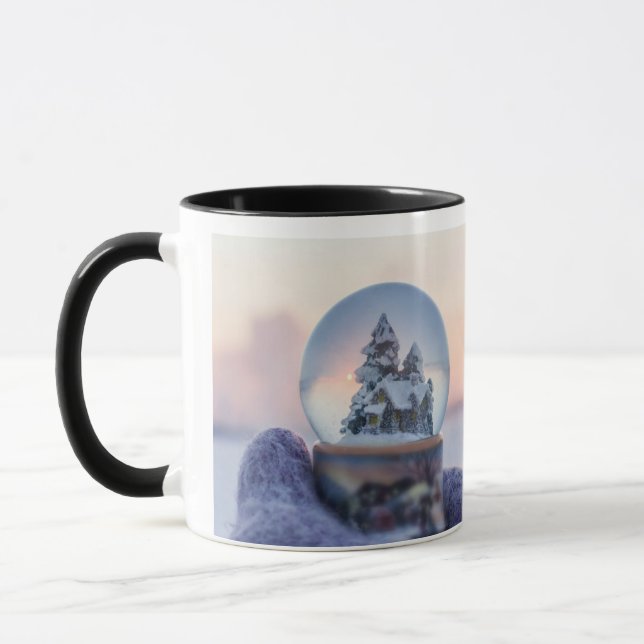 Taza Nevada en el árbol de Navidad (Izquierda)