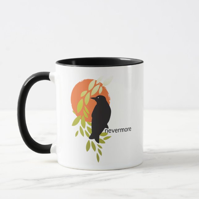 Taza Nevermore - Raven y Luna por Poe (Izquierda)
