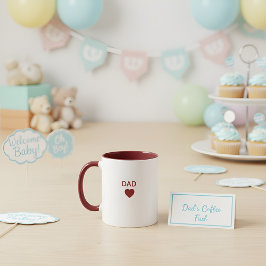 Taza New Dad Gift Est 2026 Expecting Father Coffee 