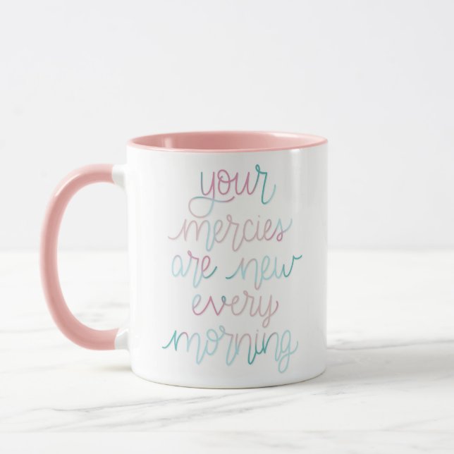 Taza New Mercies Pastel Mug (Izquierda)