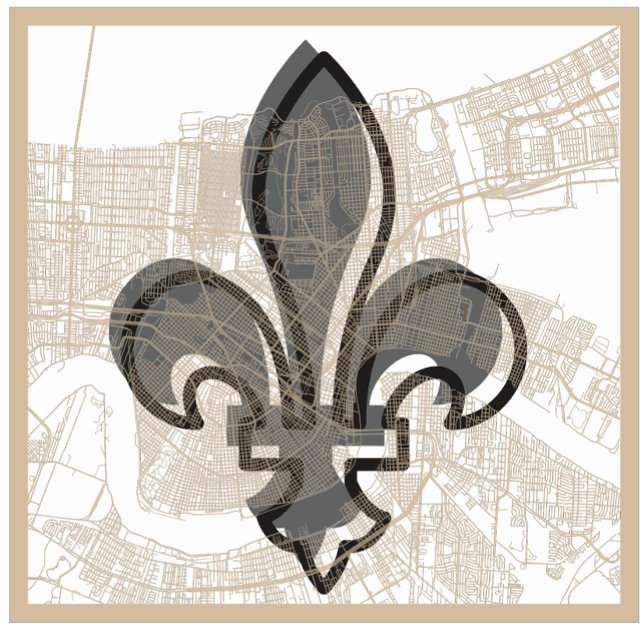 Taza New Orleans Mug ("Exploring the Heart and Soul of New Orleans: A Fleur-de-Lis Guide to the Crescent City")