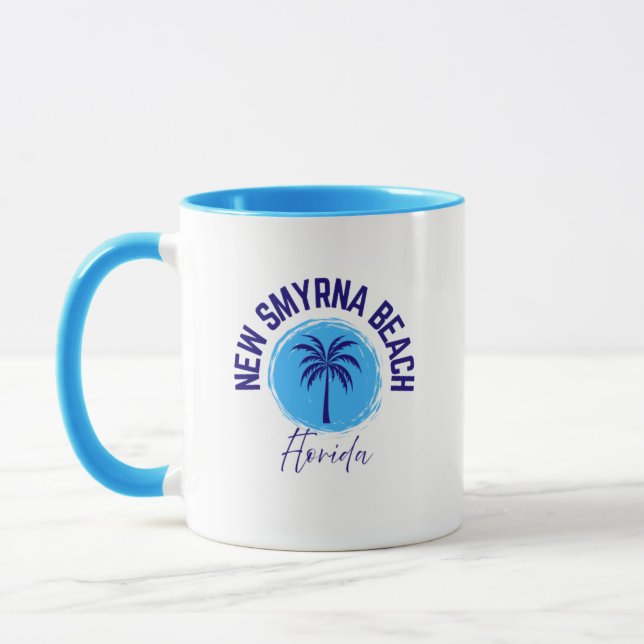 Taza New Smyrna Beach Florida Coffee Mug (Izquierda)