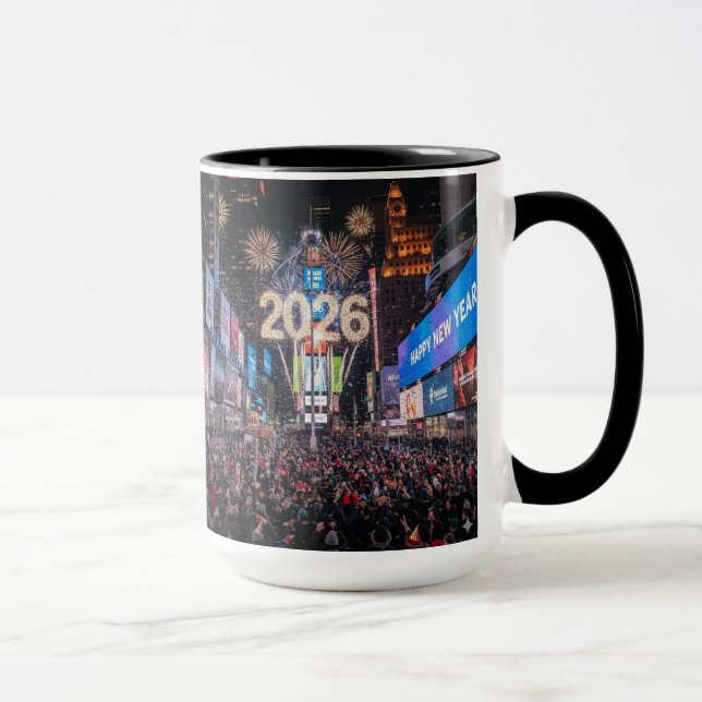 Taza New Year's Men's Celebration Mug (Derecha)