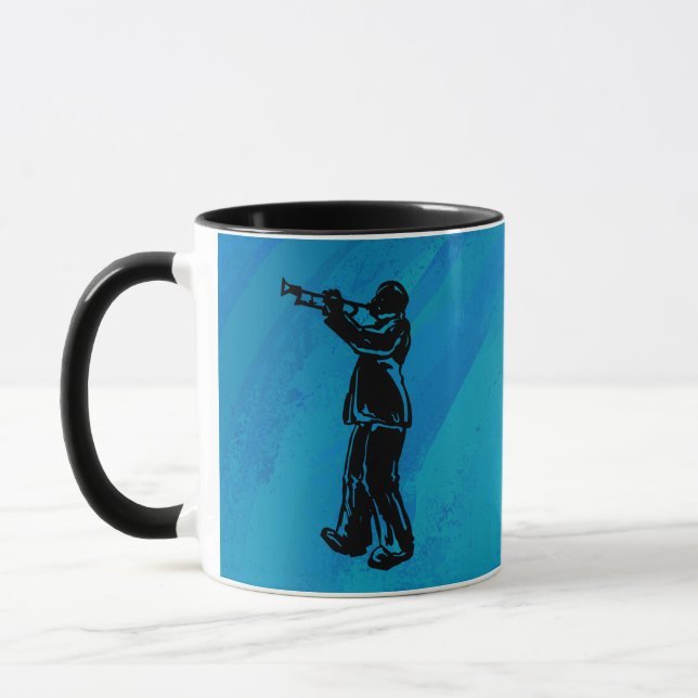 Taza New York Boogie Nights Trompeta Azul (Izquierda)
