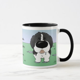 Taza Newfie (Landseer) - Drool